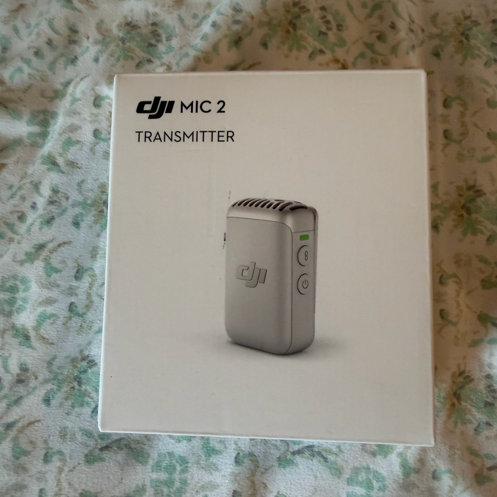 DJI Mic 2 Transmitter in Artic White